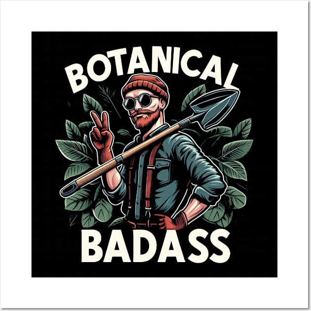 "Botanical Badass" Funny Nature Wall Art by SimpliPrinter